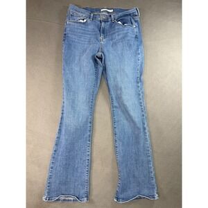 Levi's Womens Classic Bootcut Jeans Sz 10 Medium Wash Blue Mid Rise Denim 30x30